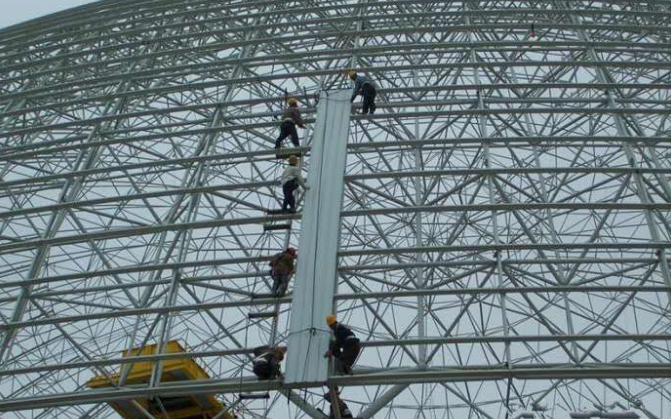 安康网架装配好以后应当留神哪八项验收事件