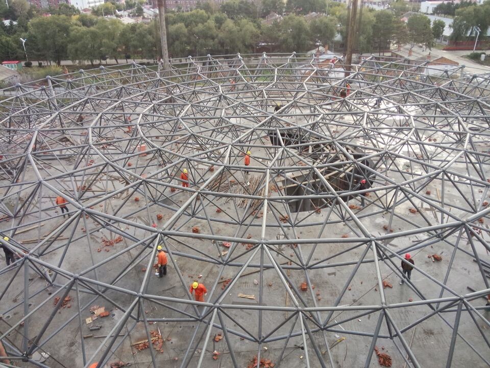 安康全民健身中心网架