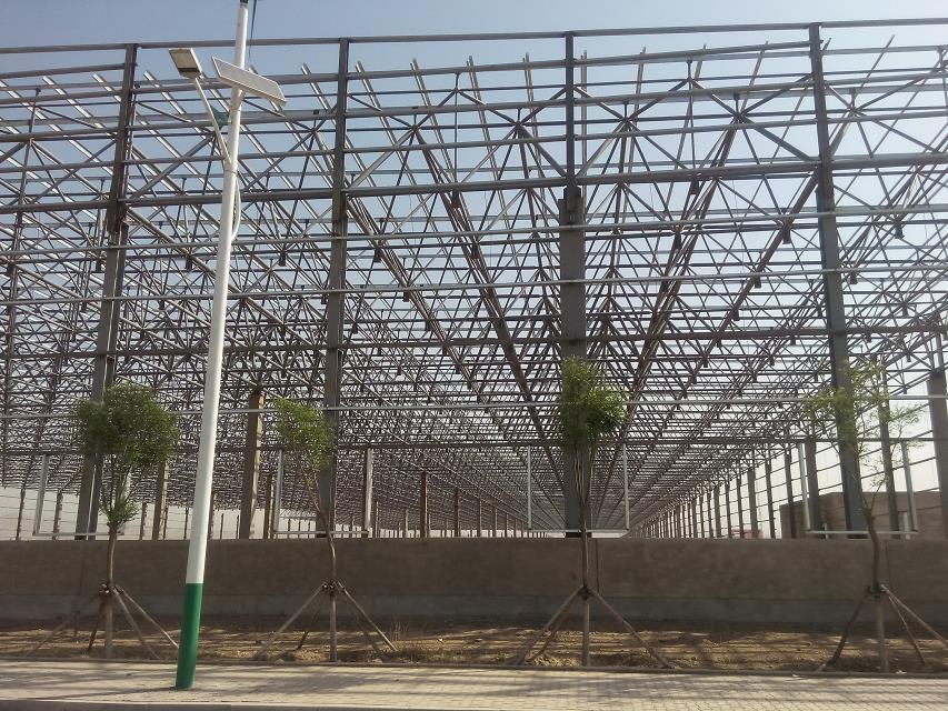 安康汽车工业厂房网架